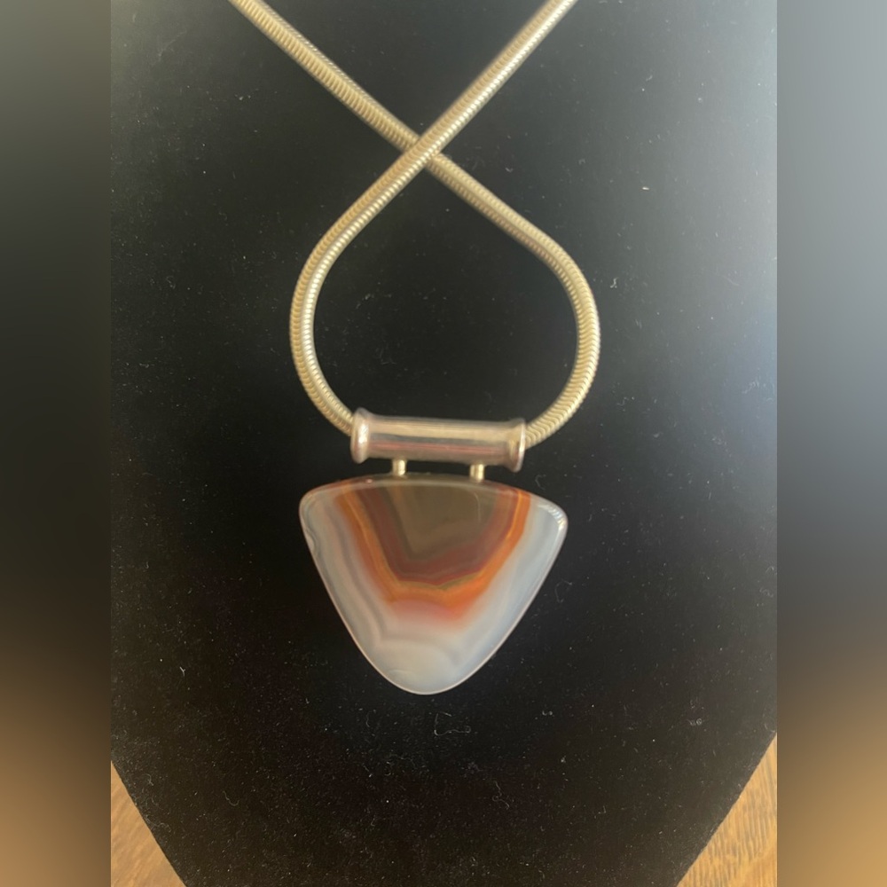 Natural jasper stone. It’s so smooth, it almost feels like a talisman or fetish. - Picture 4 of 6
